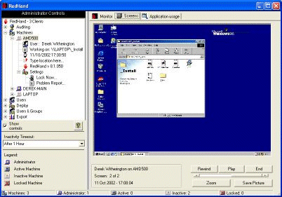 RedHand Screenshot